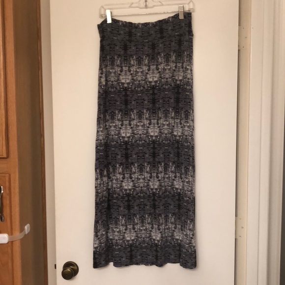 Dip Dye Maxi Skirt - Picture 1 of 3